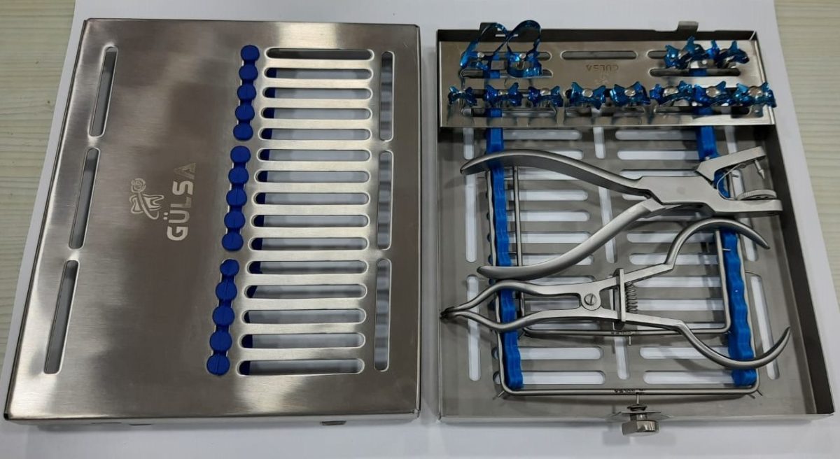 Rubber Dam Kit With - Blue Clamps